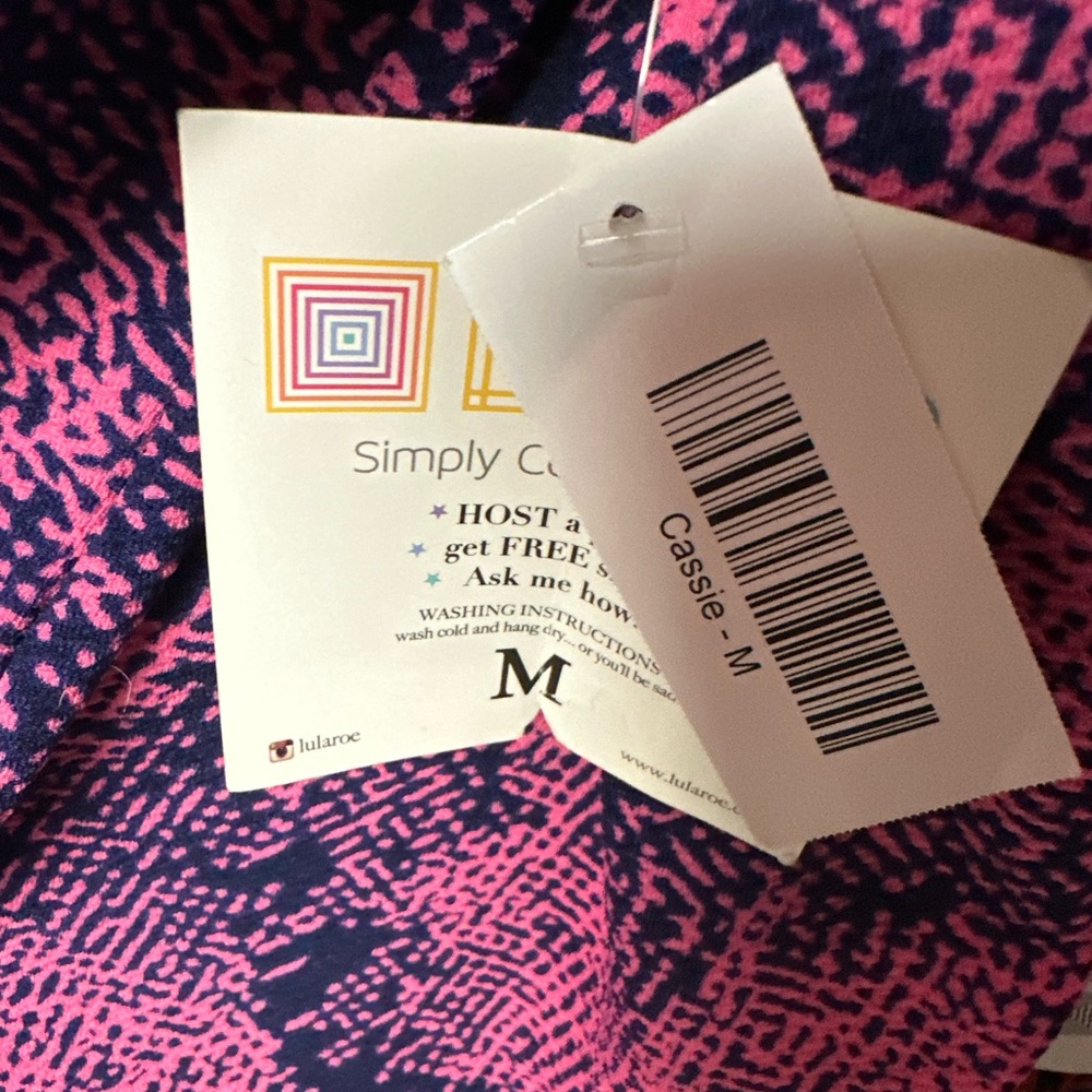 •NWT•M•UNIQUE HOT PINK PRINT CASSIE PENCIL SKIRT• - Picture 9 of 17
